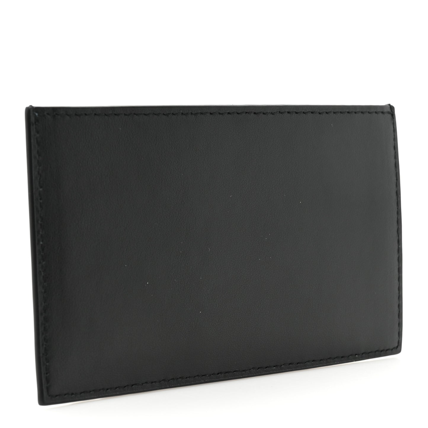 Calfskin 5 Fragments Card Holder Black