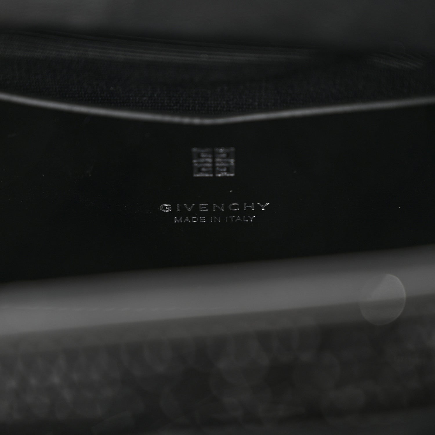Givenchy Lambskin Satin Strass Mini Antigona Stretch Black 6 of 9