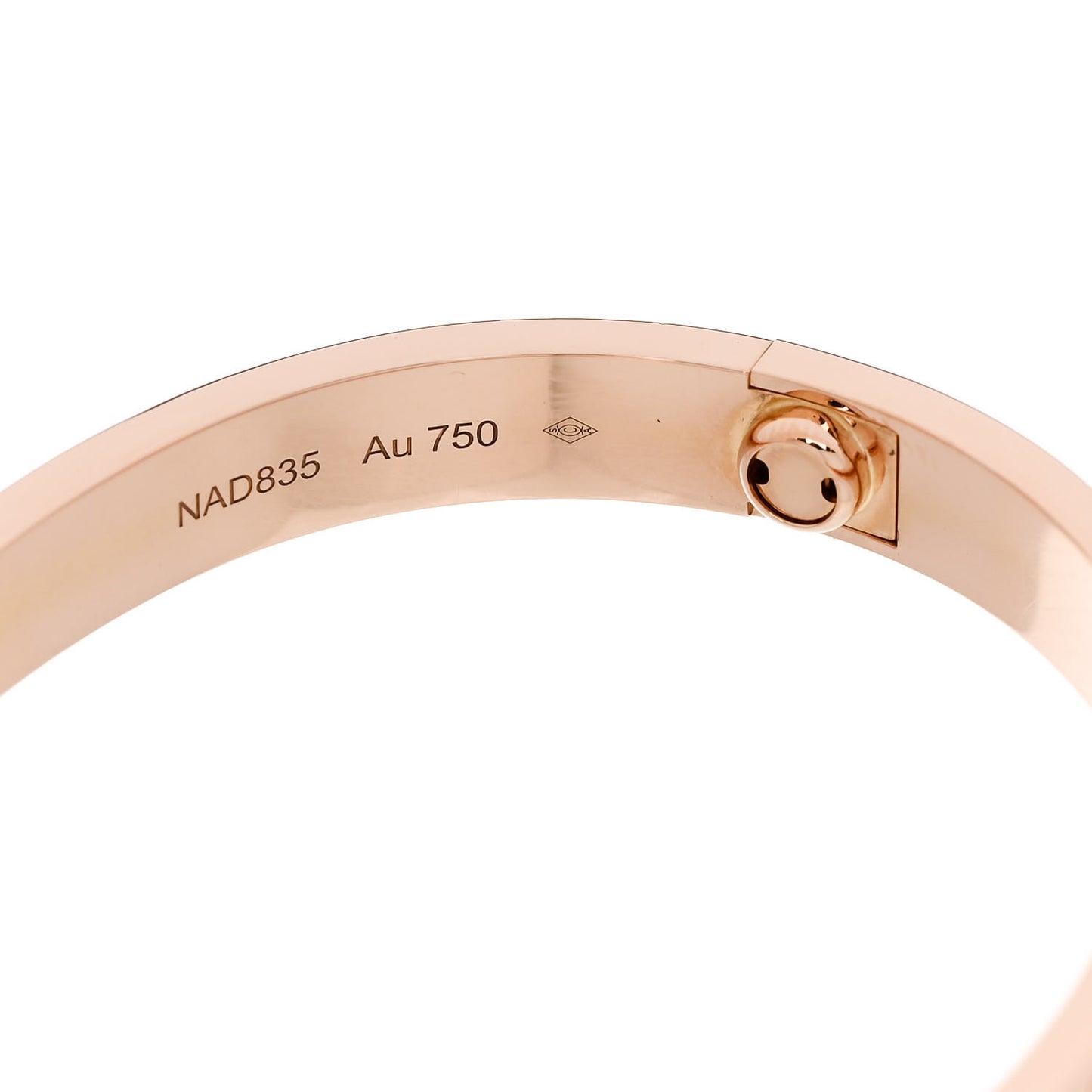 18K Pink Gold LOVE Bracelet 15