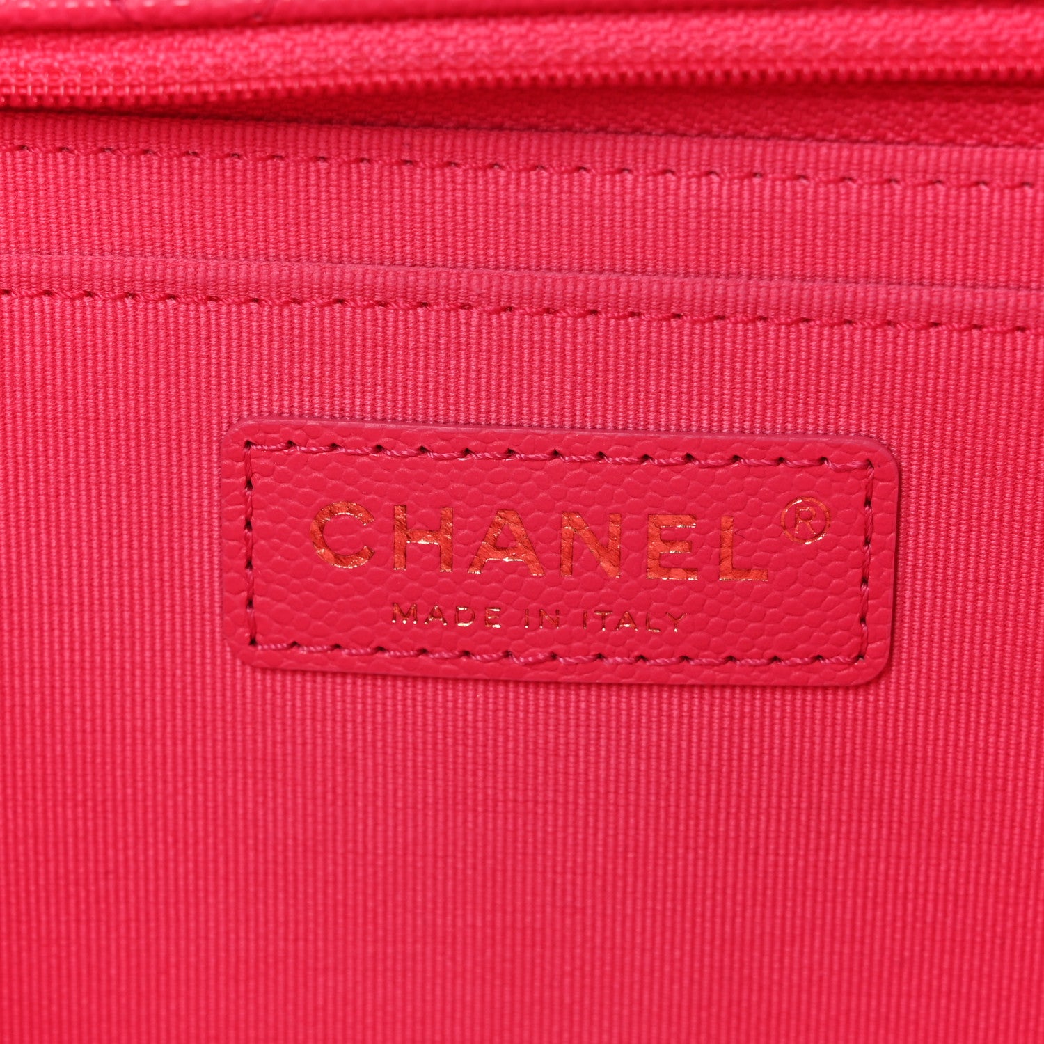 Chanel Caviar Quilted XXL Travel Flap Bag Dark Pink 6 of 9