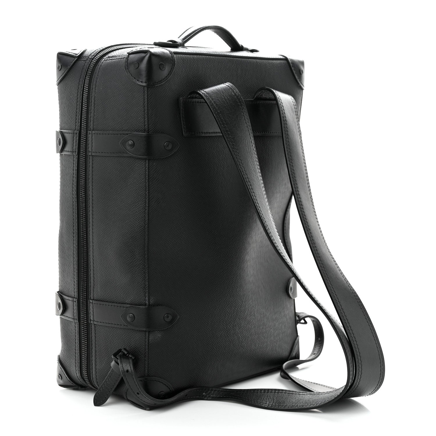 Louis Vuitton Taiga Rainbow Soft Trunk Backpack PM Black 3 of 15