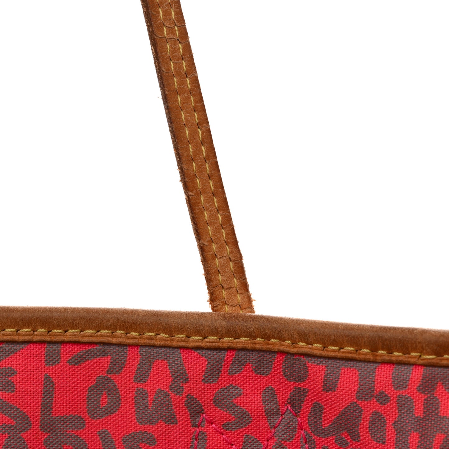 Monogram Graffiti Neverfull GM Fuchsia