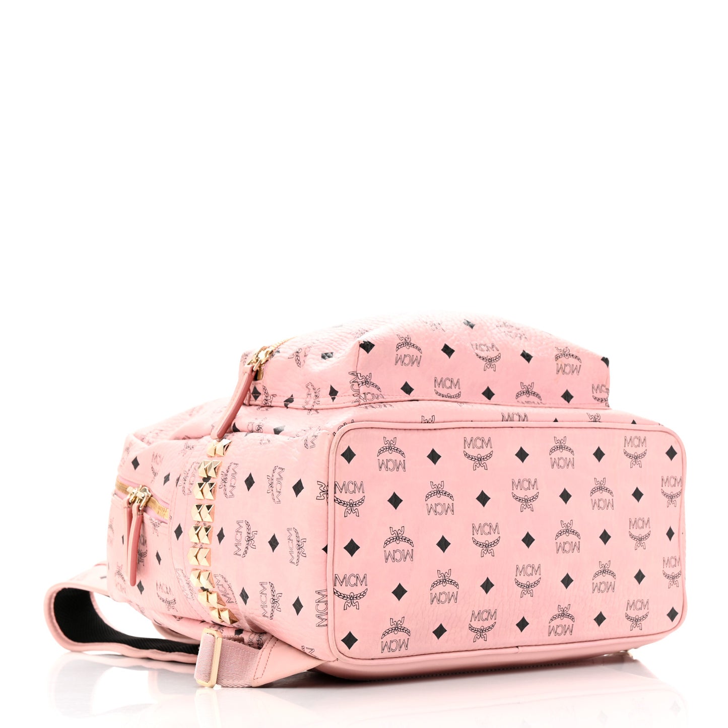 Visetos Medium Side Studs Stark Backpack Soft Pink