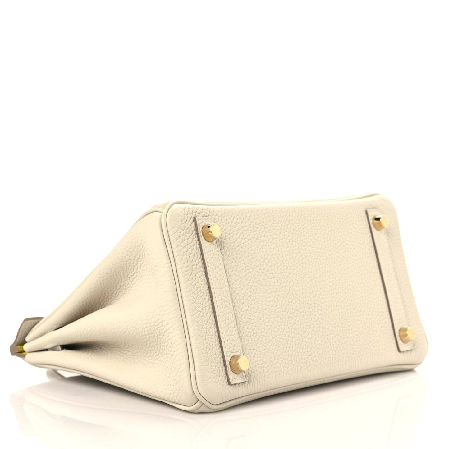 Togo Horseshoe Birkin 25 Craie Lime