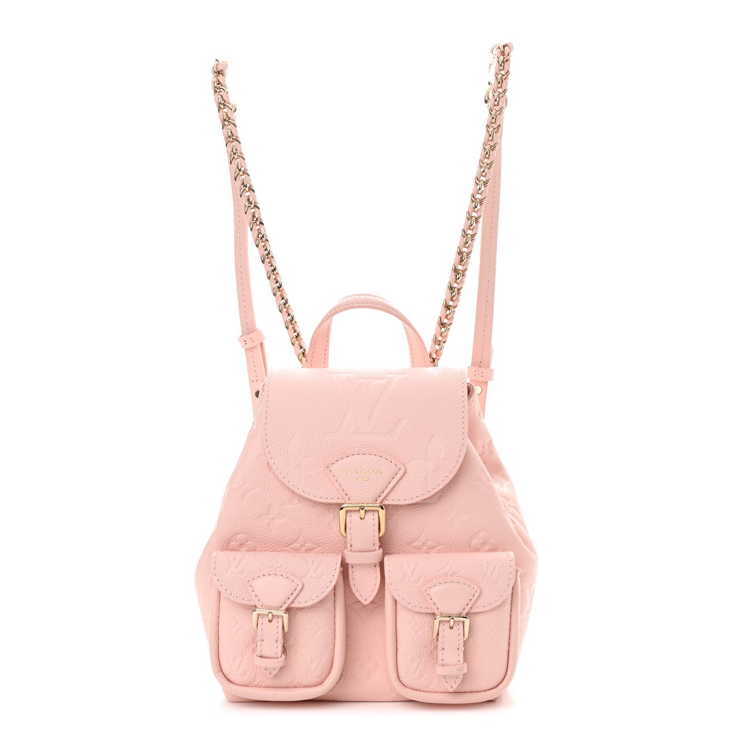 louis vuitton backpack purse pink Louis Vuitton Empreinte Monogram Backup Backpack Pink Opale 1523975 – FASHIONPHILE