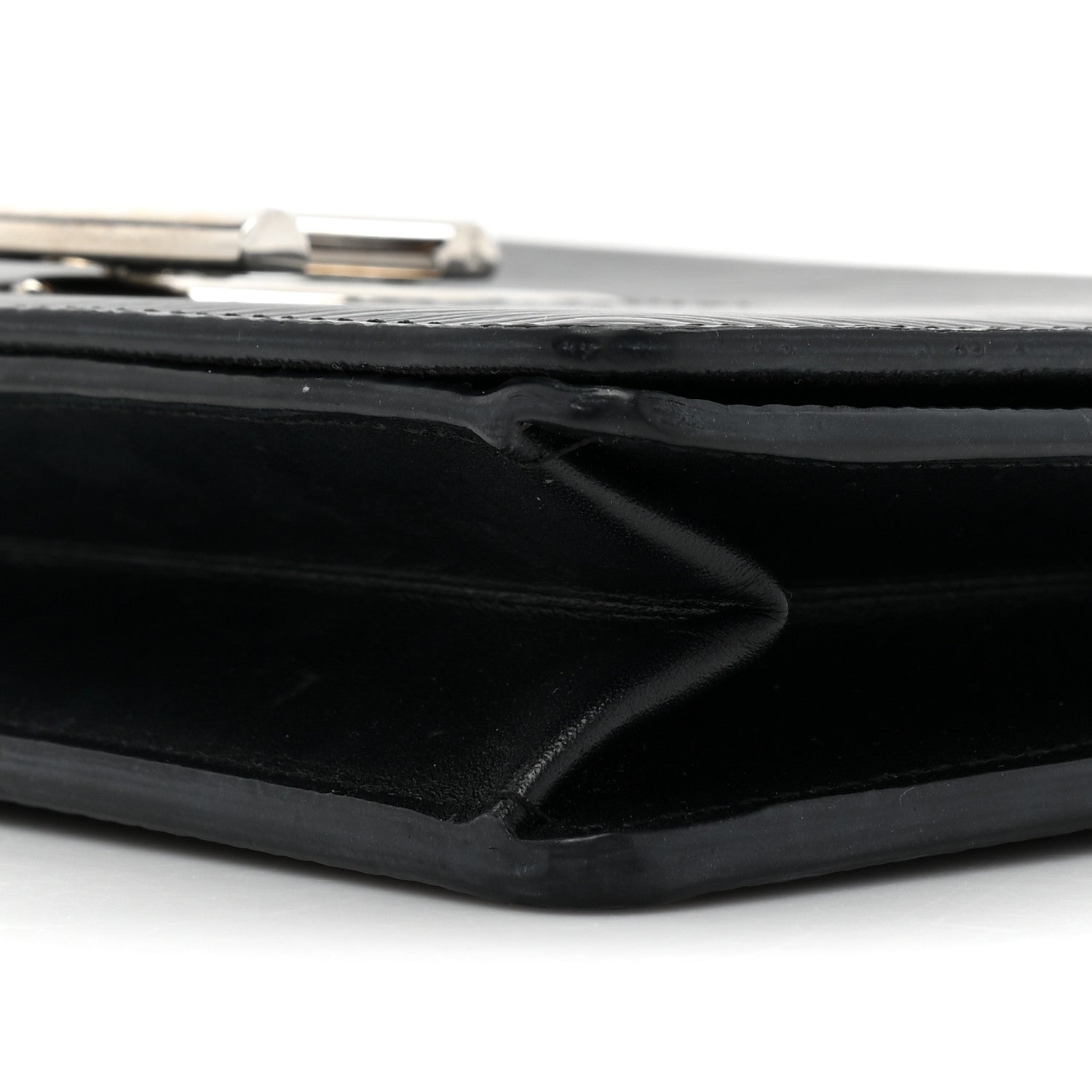 Louis Vuitton Epi Twist Belt Chain Wallet Black 8 of 14