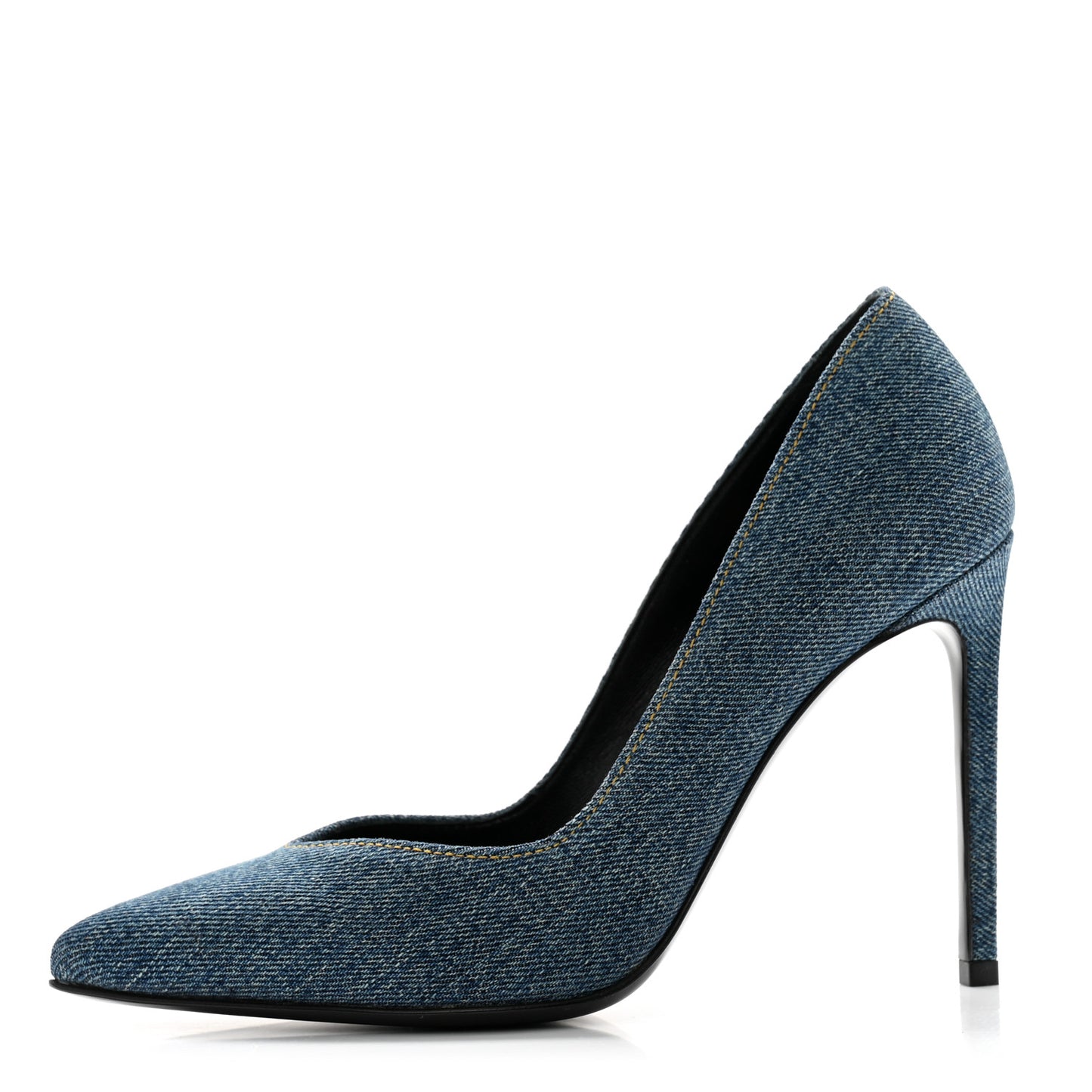 Denim Classic Paris Escarpin V 105 Skinny Pumps 35.5 Light Blue