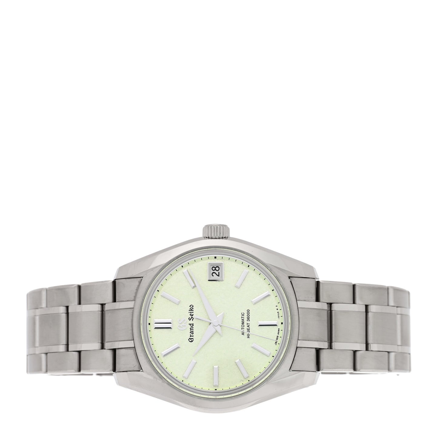 Titanium 38mm Heritage Collection Automatic Watch Green SBGH343