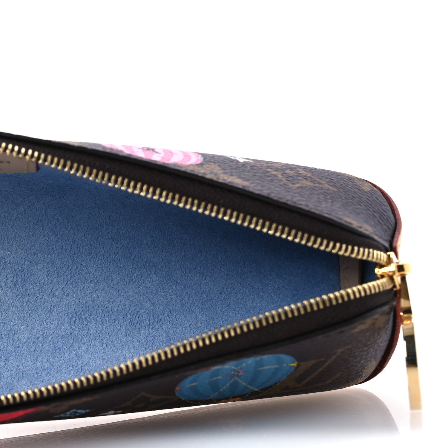 Louis Vuitton Monogram 2022 Christmas Animation Paris Vivienne Balloon Elizabeth Pencil Pouch 5 of 7