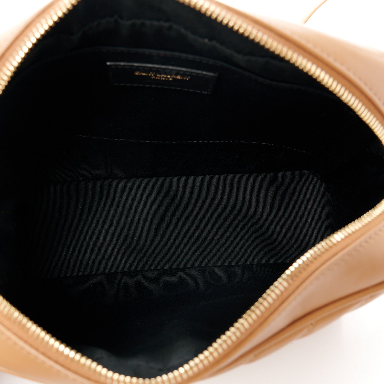 Saint Laurent Calfskin Matelasse Monogram Lou Camera Bag Cinnamon 5 of 11