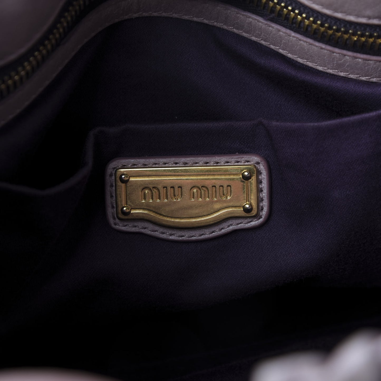 Vitello Shine Top Handle Satchel Mughetto
