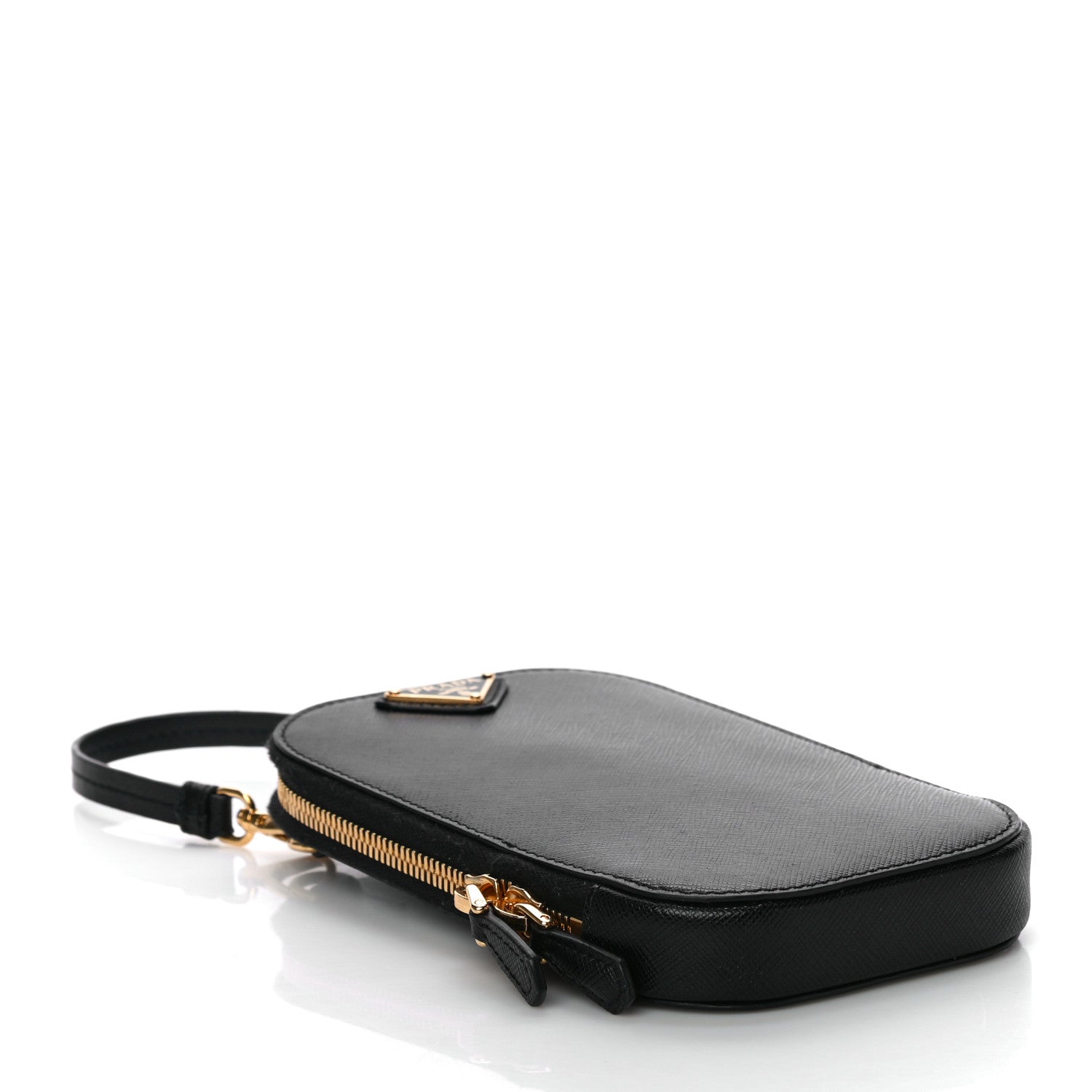 Prada Saffiano Mini Bag Black 3 of 13