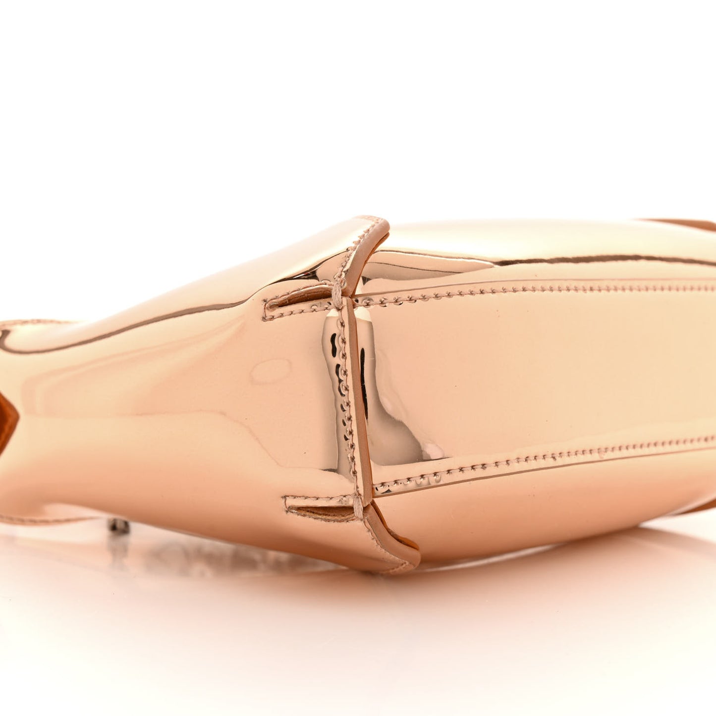 Metallic Jeweled Mini Hobo Bag Copper