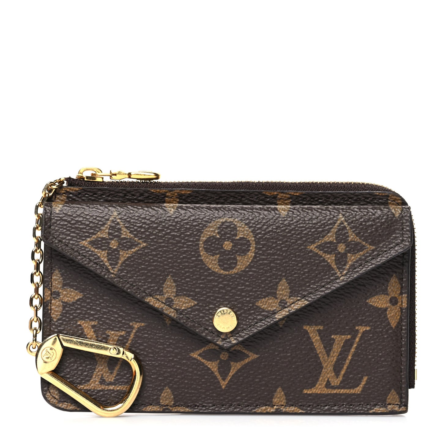 Monogram Recto Verso Card Holder Black