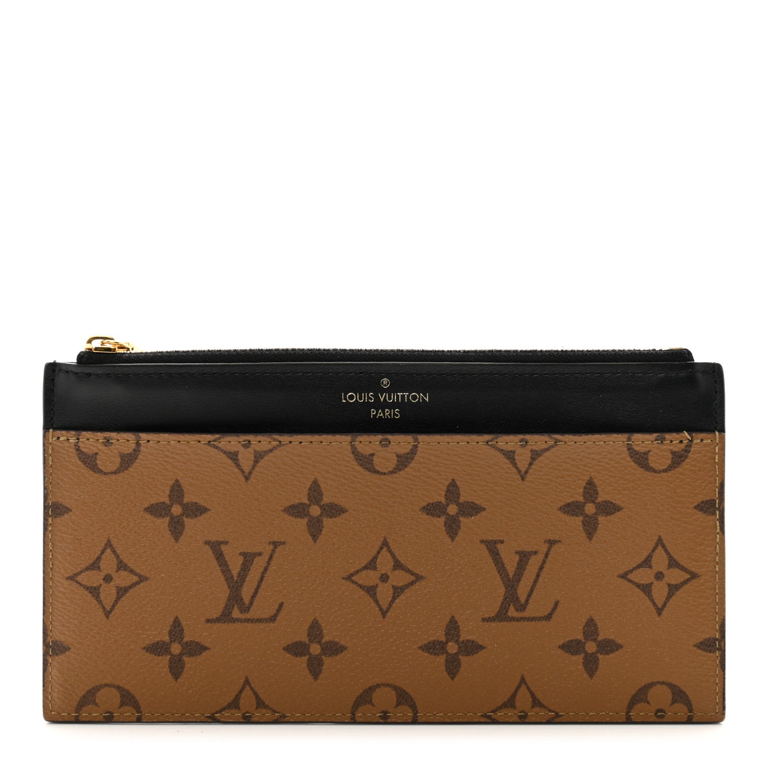 Louis Vuitton Reverse Monogram Slim Purse 1 of 12