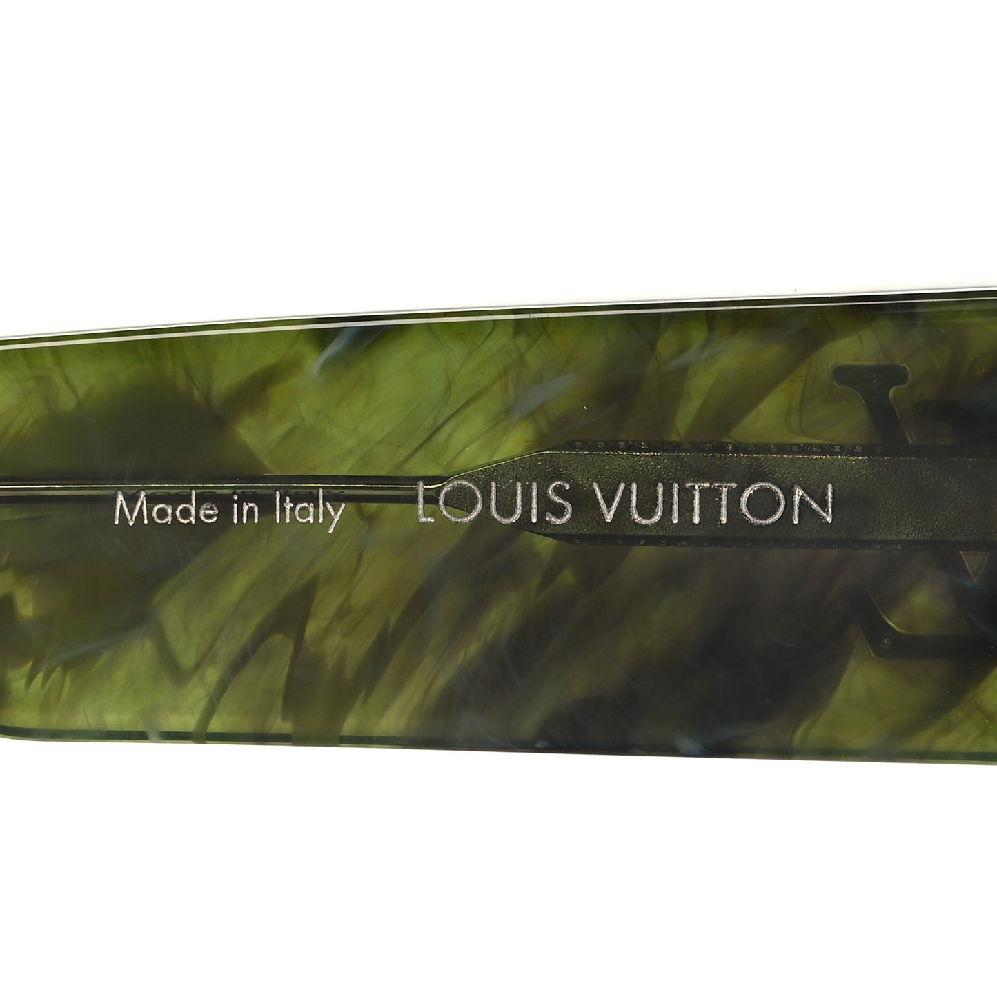Acetate Marble Effect Swarovski Cyclone Sunglasses Z1552W Green