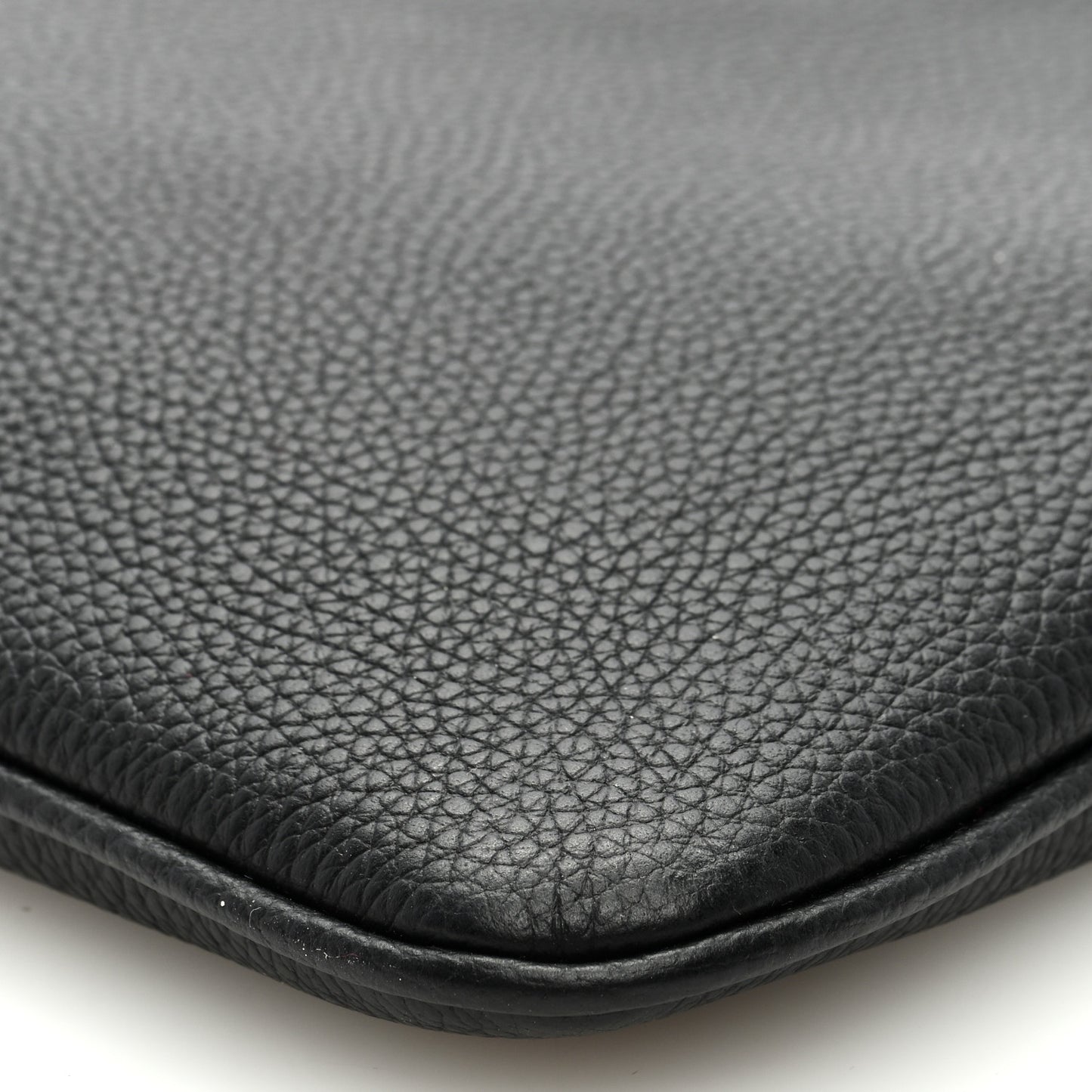 Grained Calfskin Peyton TB Crossbody Bag Black