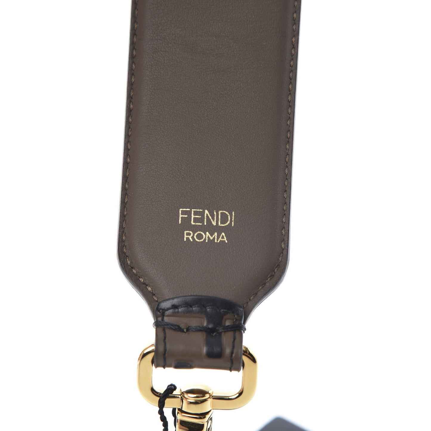 Vitello Century Bi-Color FF 1974 Embossed Strap You Maya Black