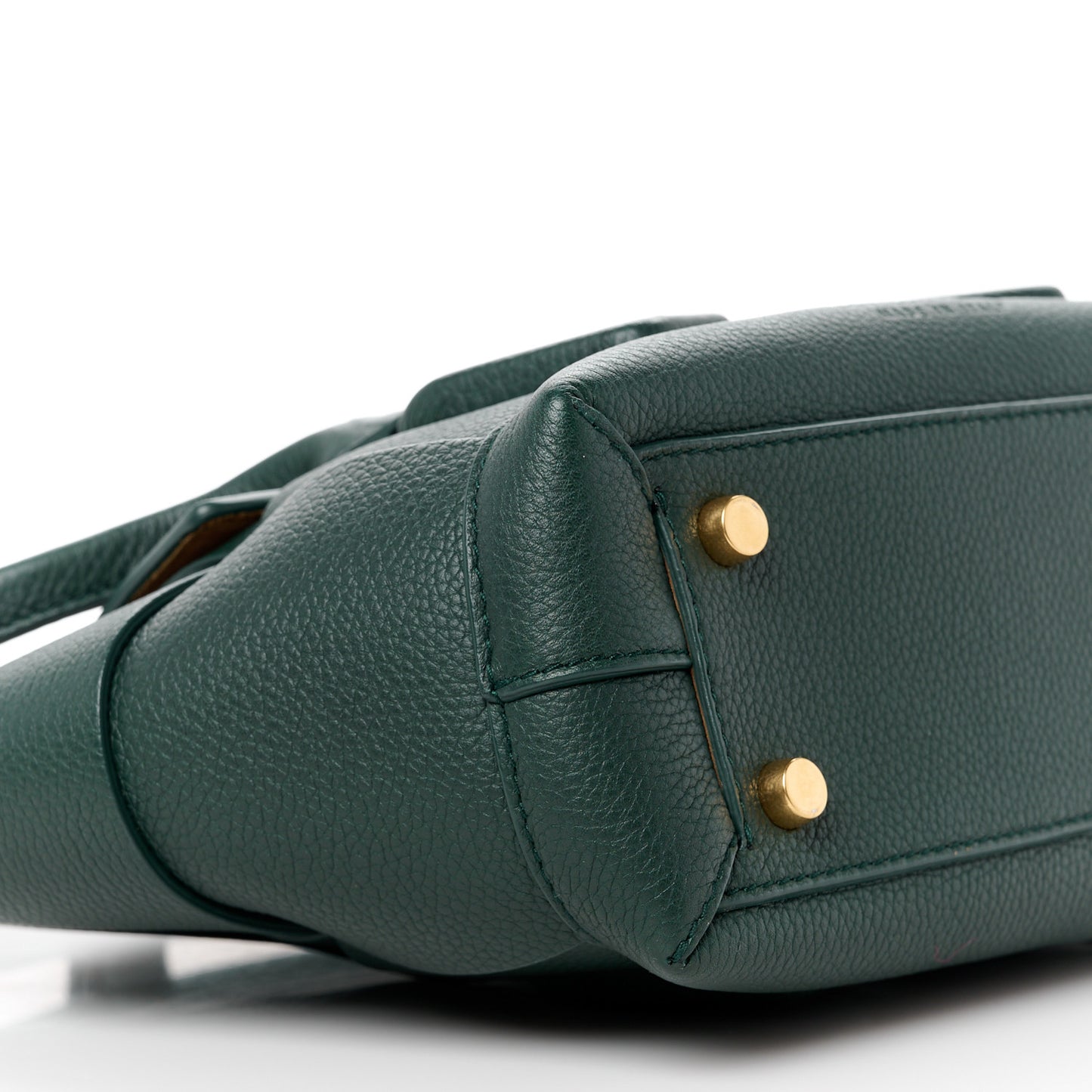 Grained Calfskin Maxi Intrecciato Mini Arco 33 Raintree
