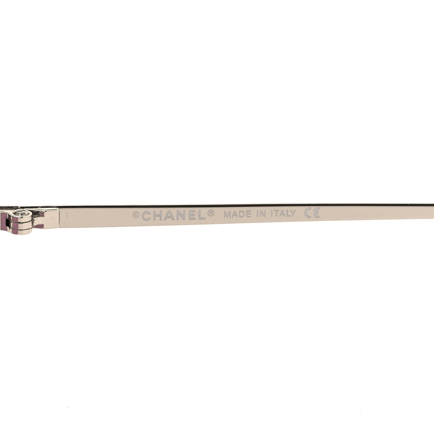 Metal CC Logo Sunglasses 4002 Pink
