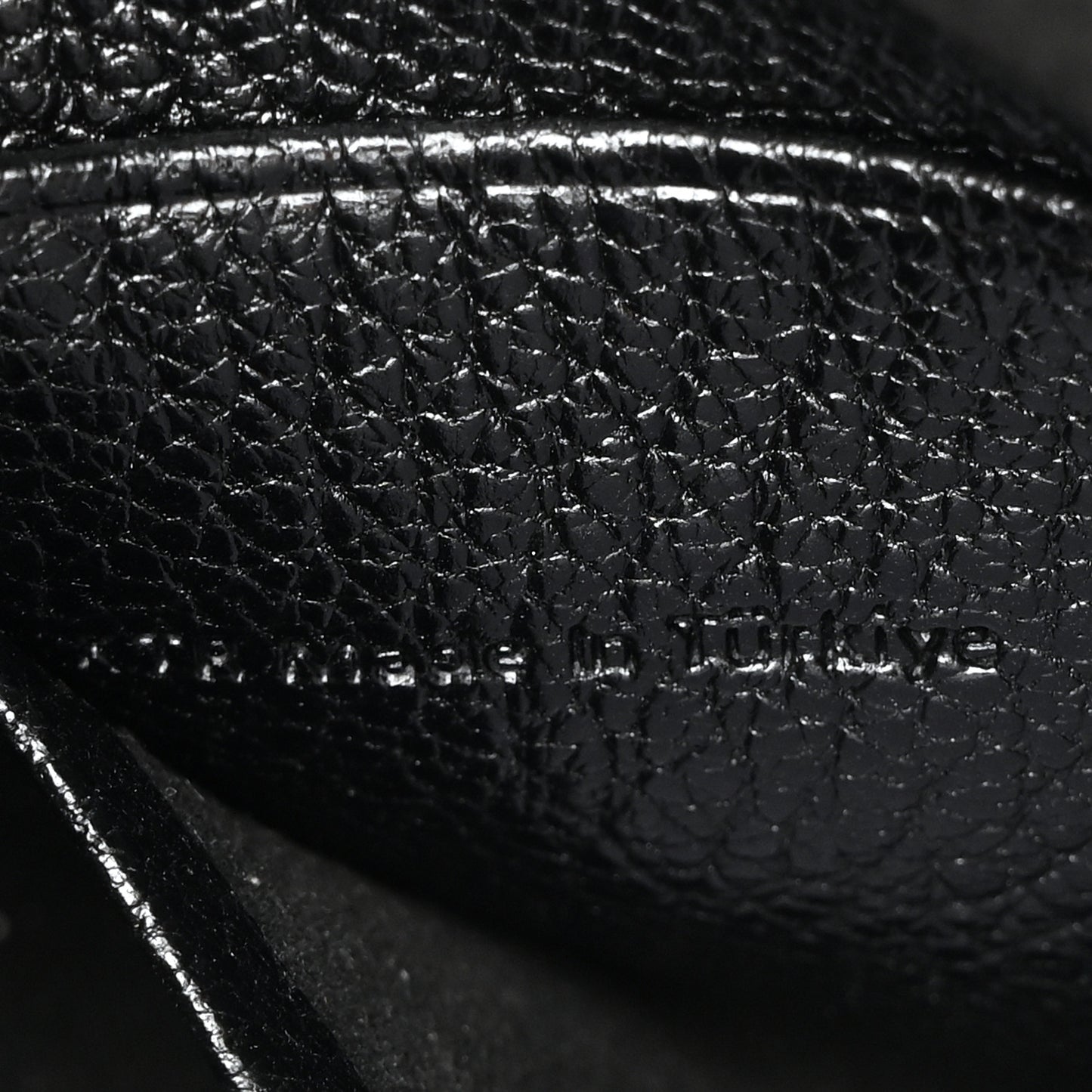 Glossy Goatskin Mini Lily Flap Black