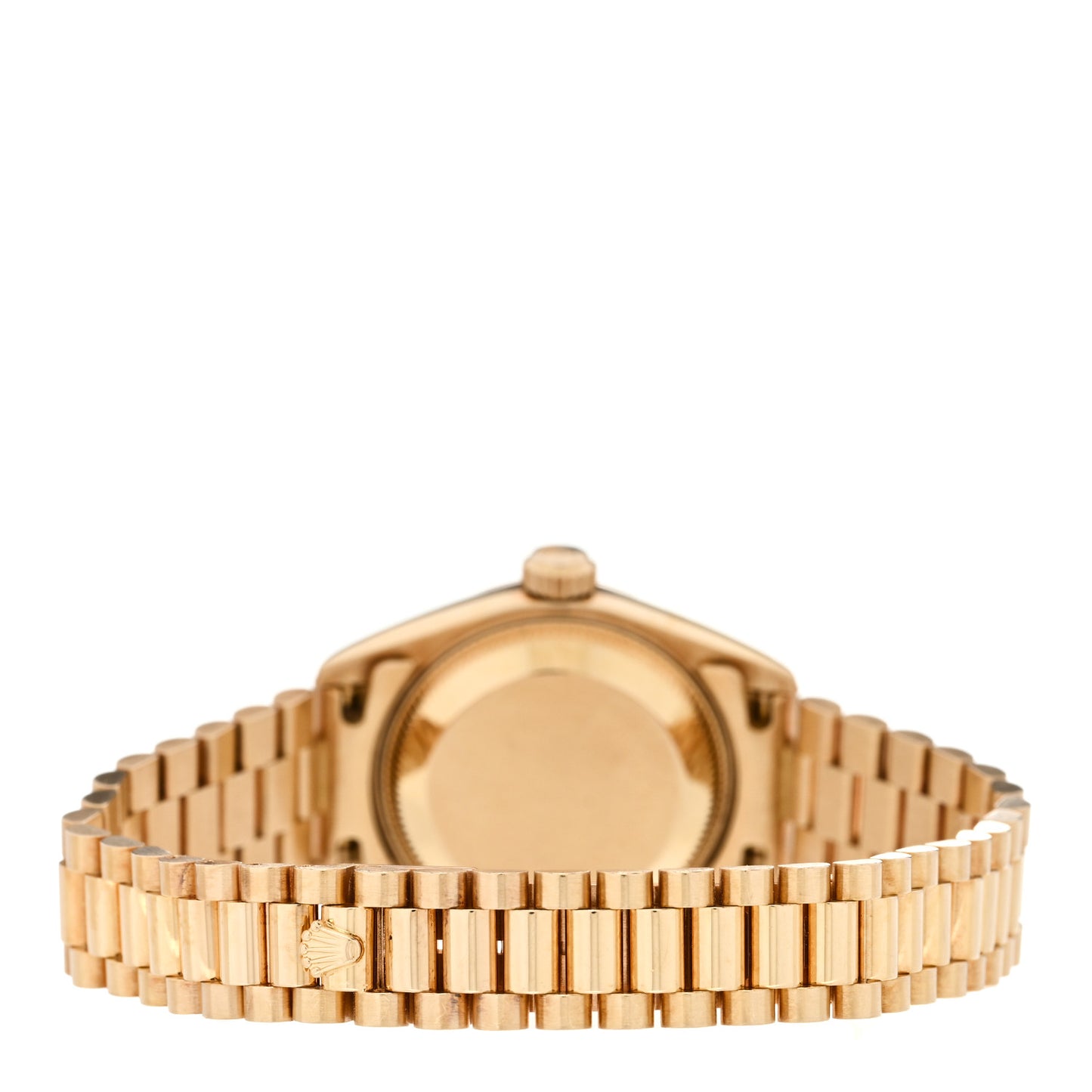 18K Yellow Gold Diamond 26mm Datejust President Watch Champagne 69178