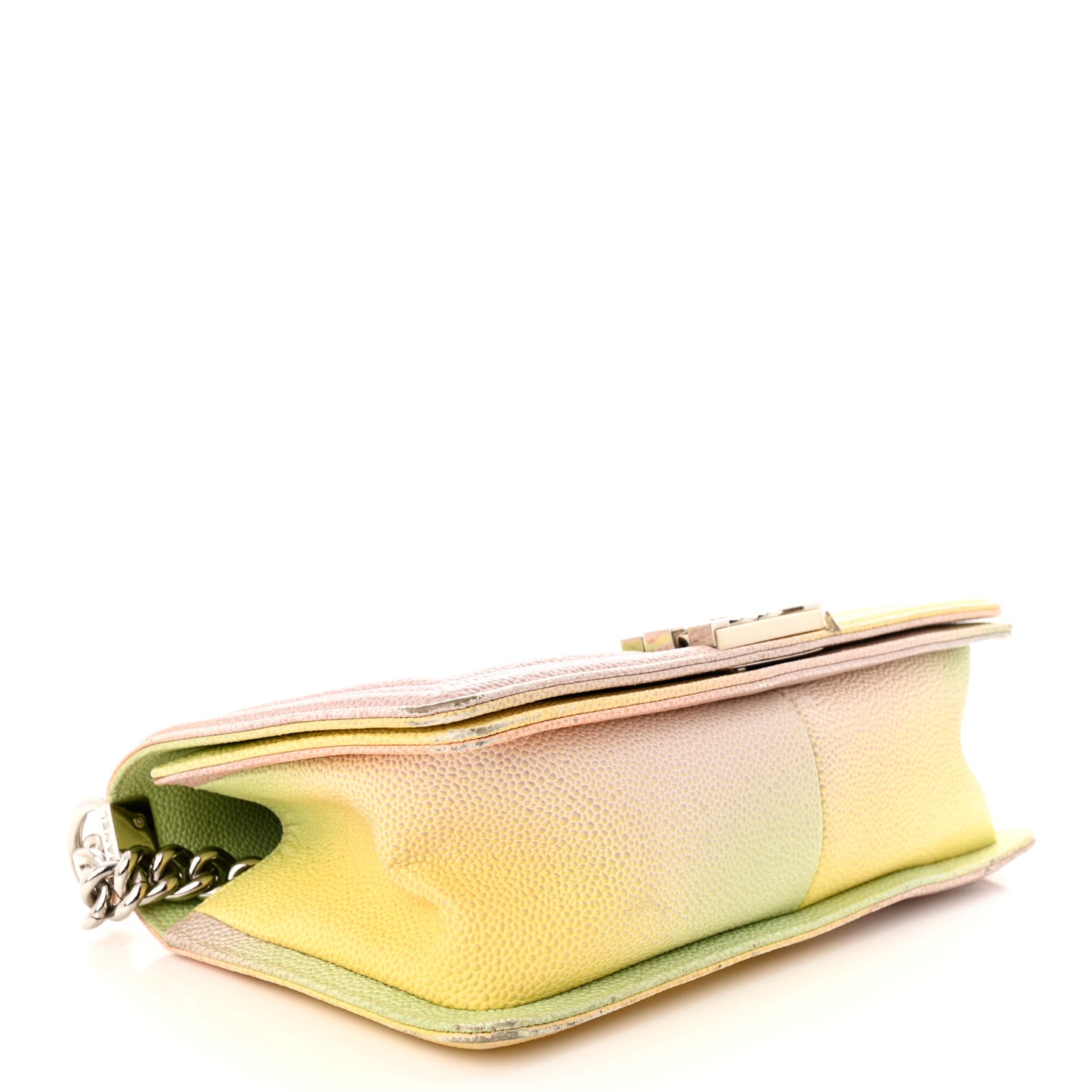 Caviar Quilted Medium Cuba Rainbow Boy Flap Multicolor