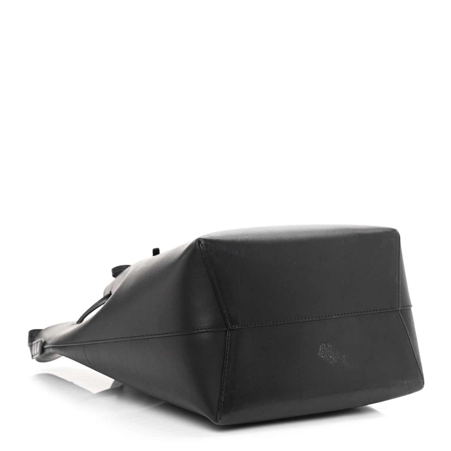Mansur Gavriel Vegetable Tanned Calfskin Bucket Bag Black Dolly 5 of 12