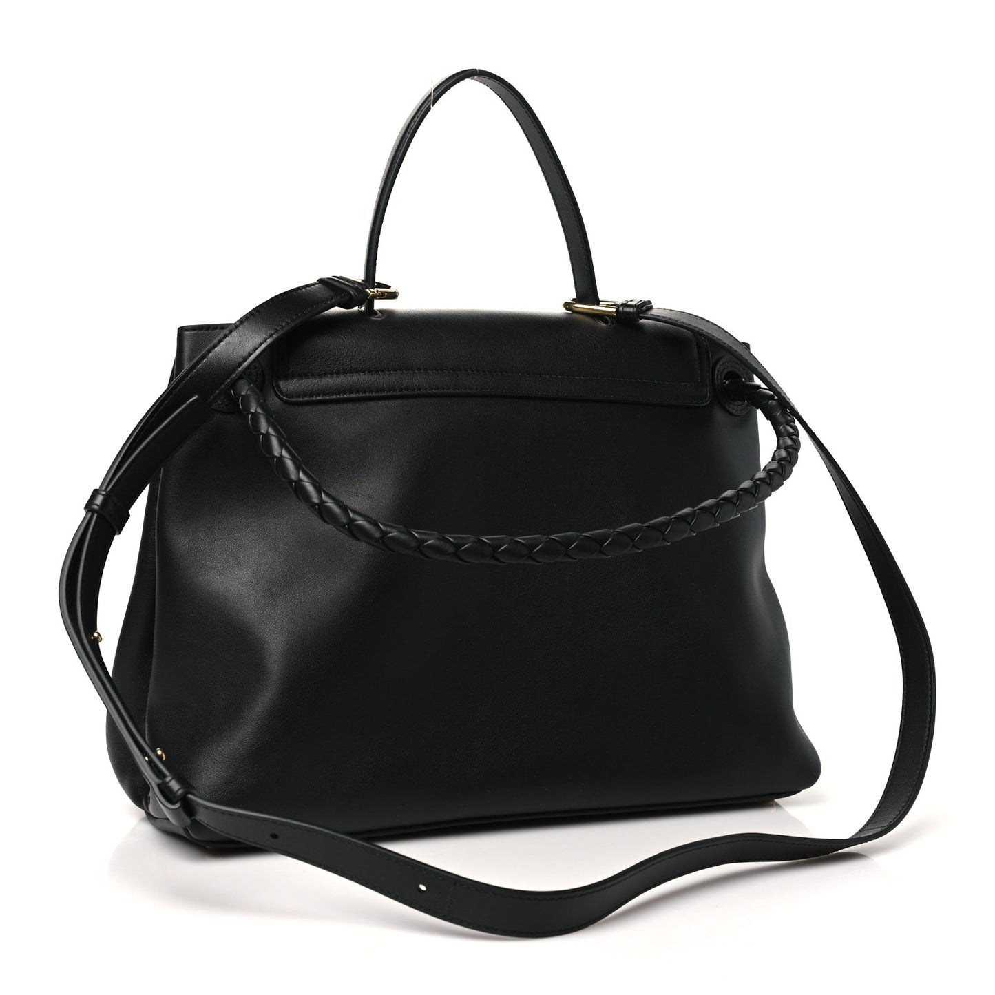 Silky Calfskin Medium Ciao Ciao Black