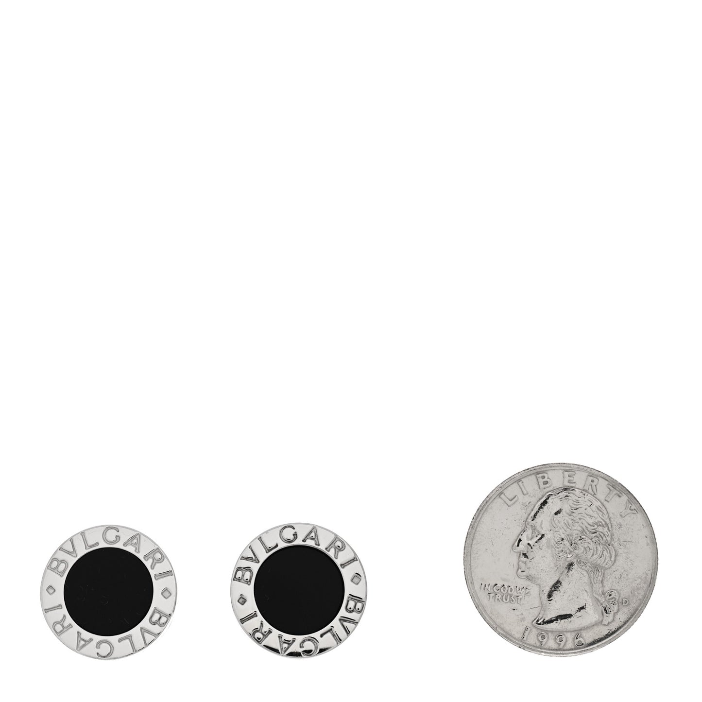 Sterling Silver Black Onyx Cufflinks