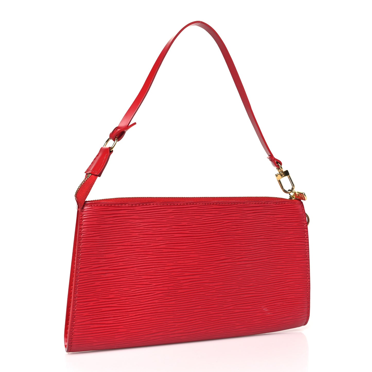 Epi Pochette Accessories 24 Castillan Red