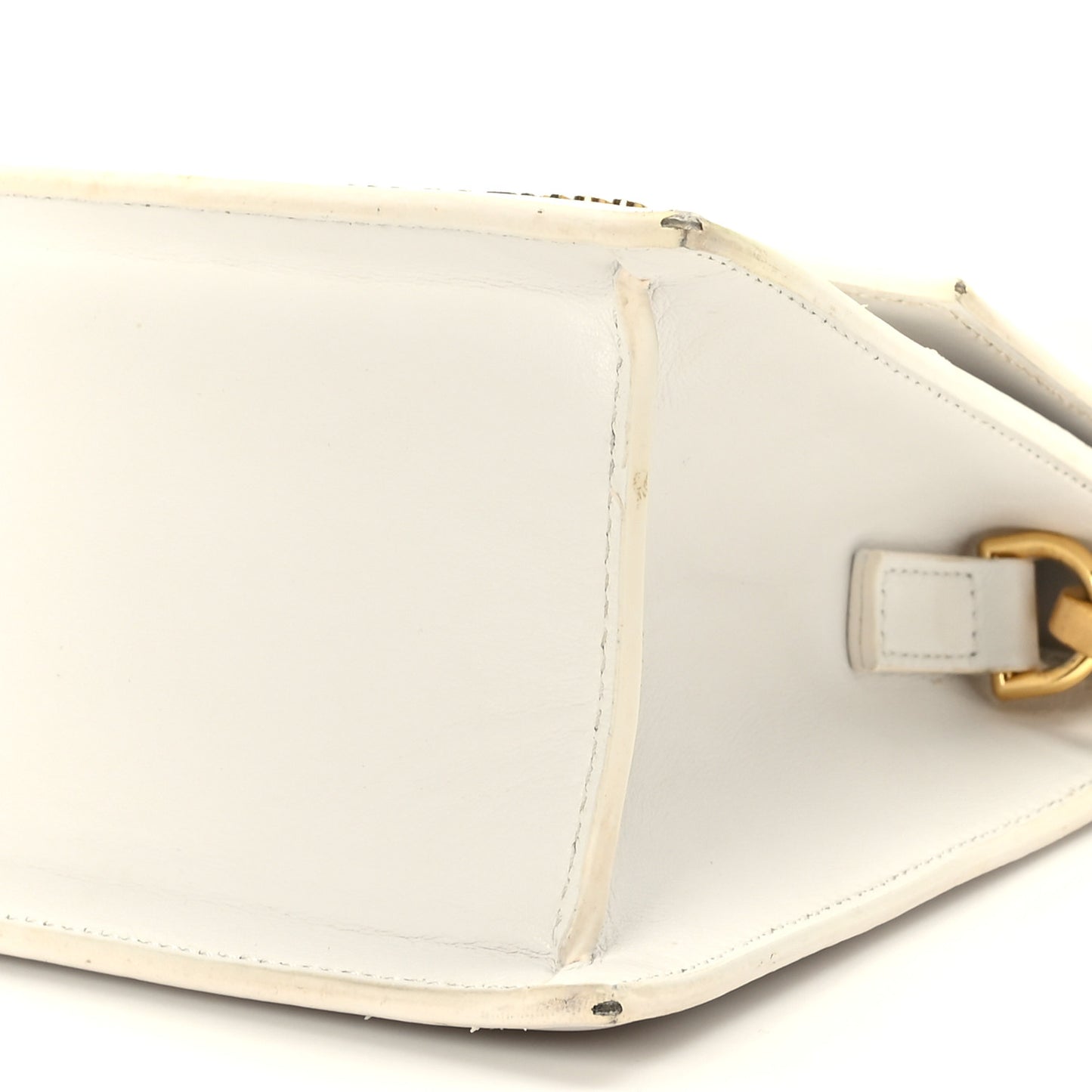 Smooth Calfskin Le Grand Chiquito White