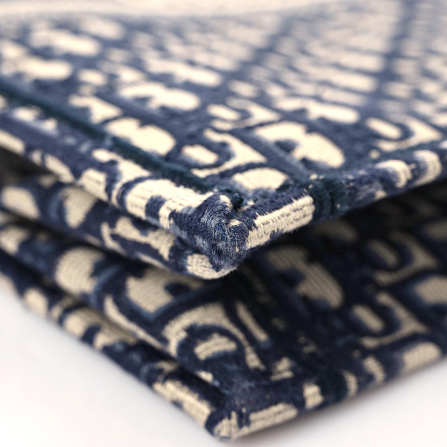 Christian Dior Oblique Book Tote Blue Multicolor 5 of 12