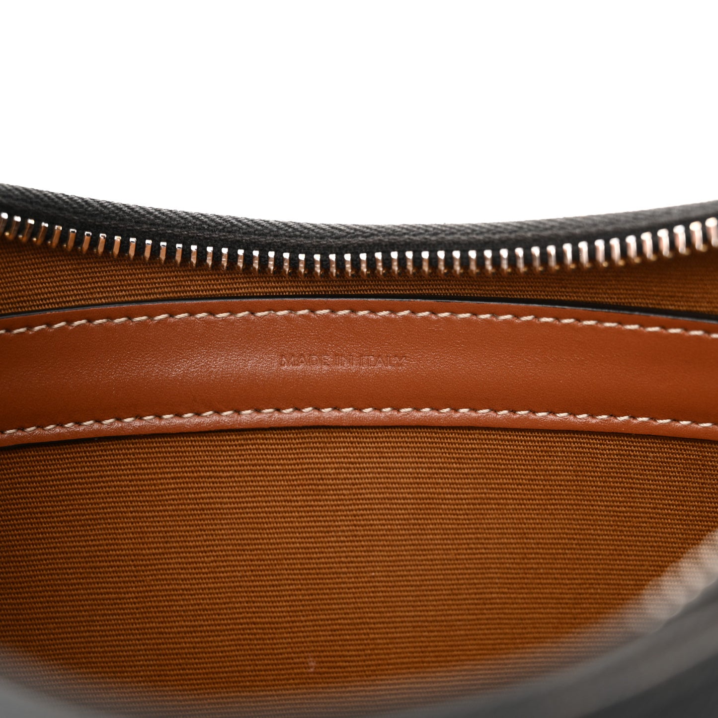 Triomphe Canvas Calfskin Ava Shoulder Bag Tan