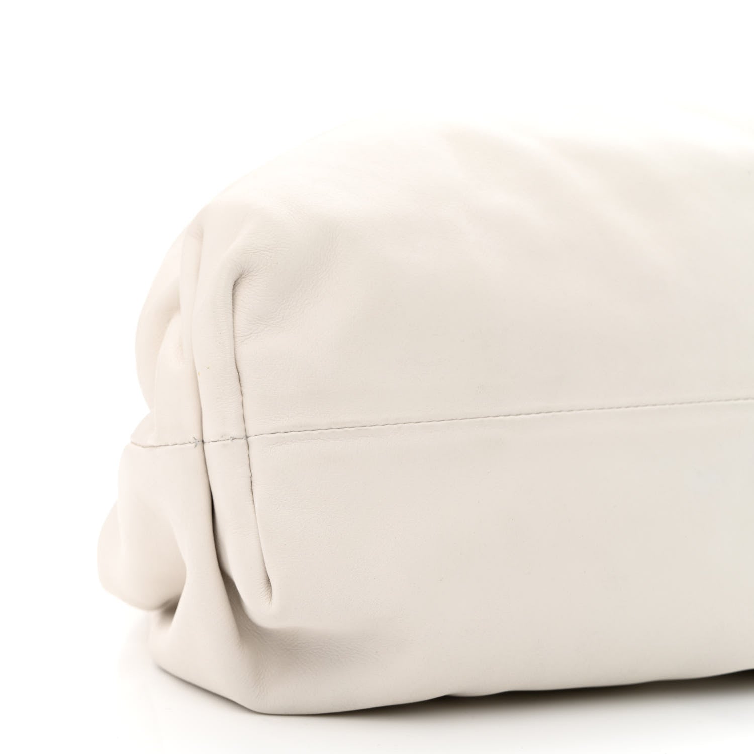 Bottega Veneta Smooth Butter Calf The Pouch Oversized Clutch Mist 10 of 15