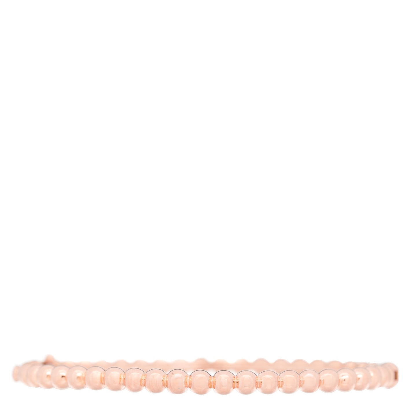 18K Rose Gold Perlee Pearls of Gold Bracelet XS