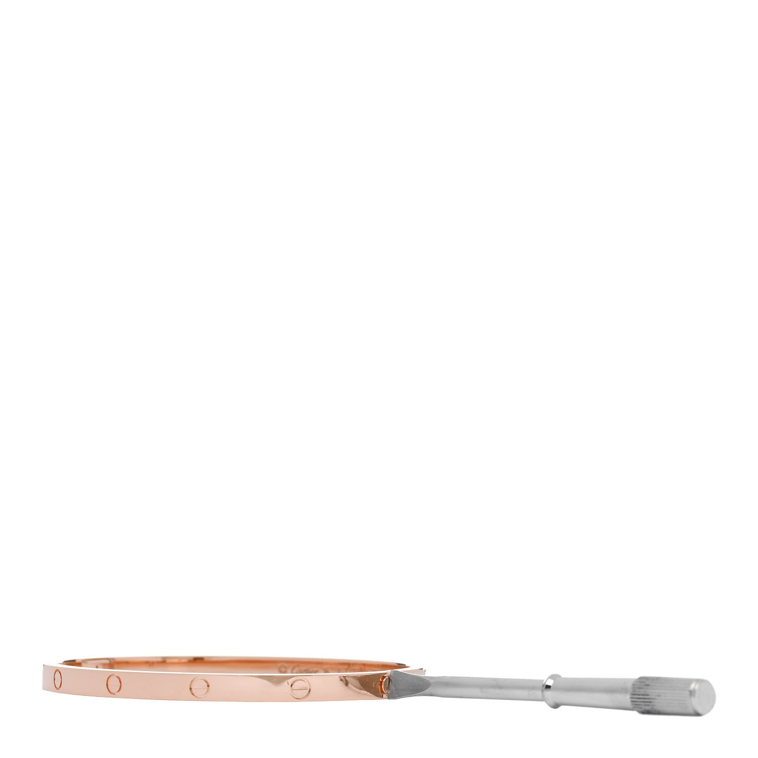 Cartier 18K Pink Gold Small LOVE Bracelet 16 3 of 7