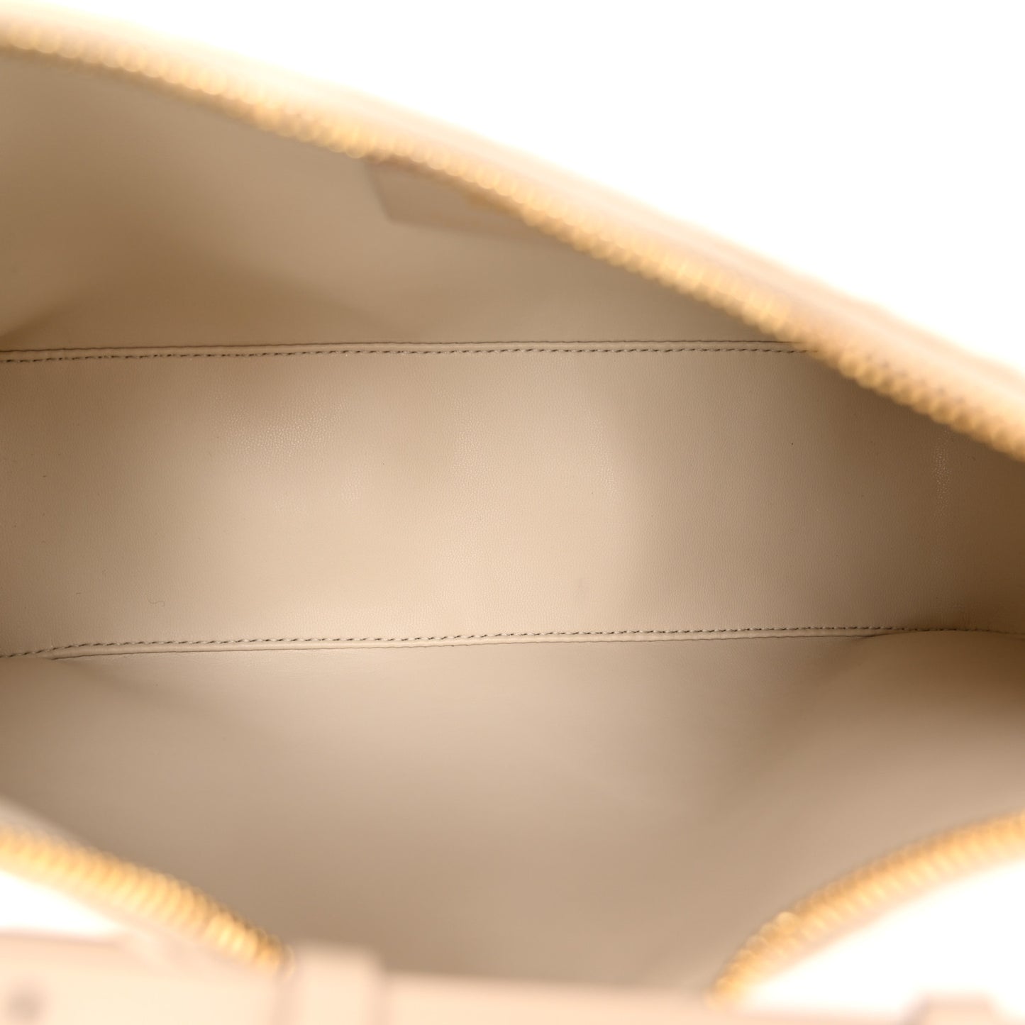 Coated Canvas Logo 4G Embossed Small Moon Cut Out Shoulder Bag Natural Beige