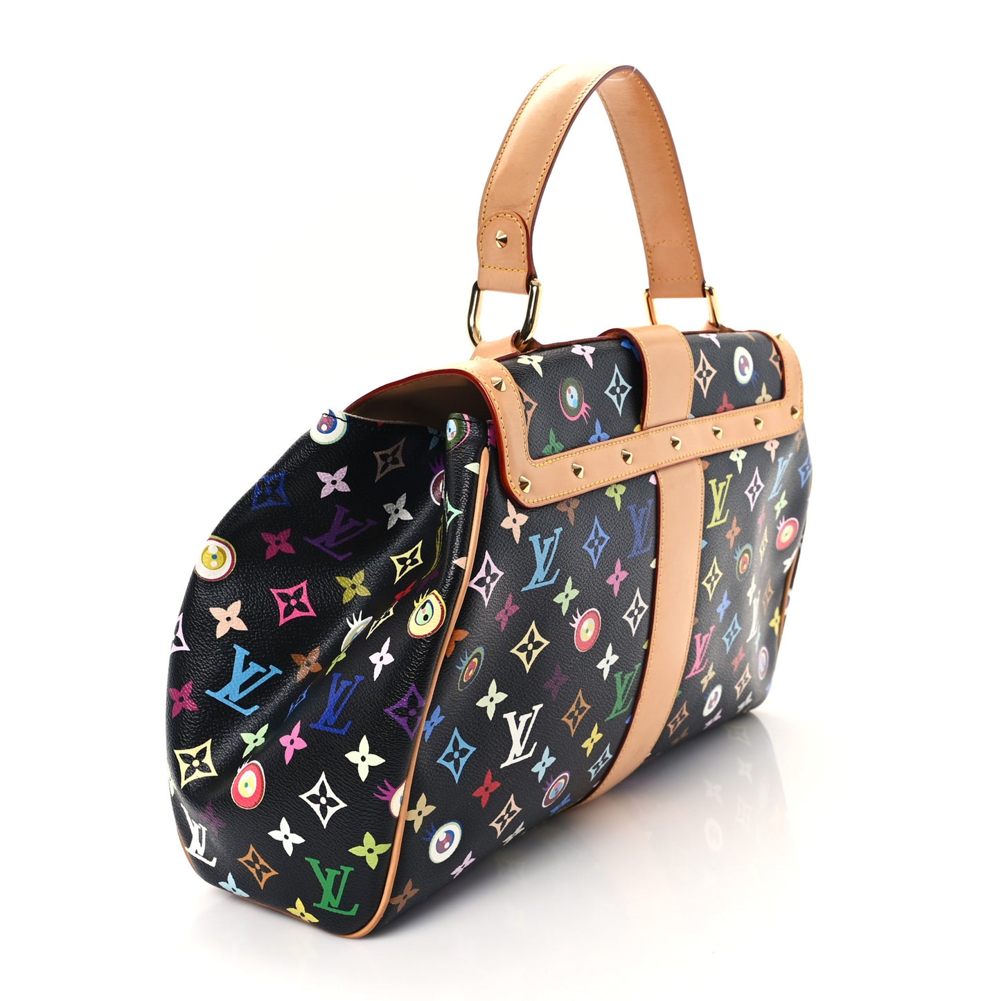 Monogram Multicolor Murakami Eye Love You Black