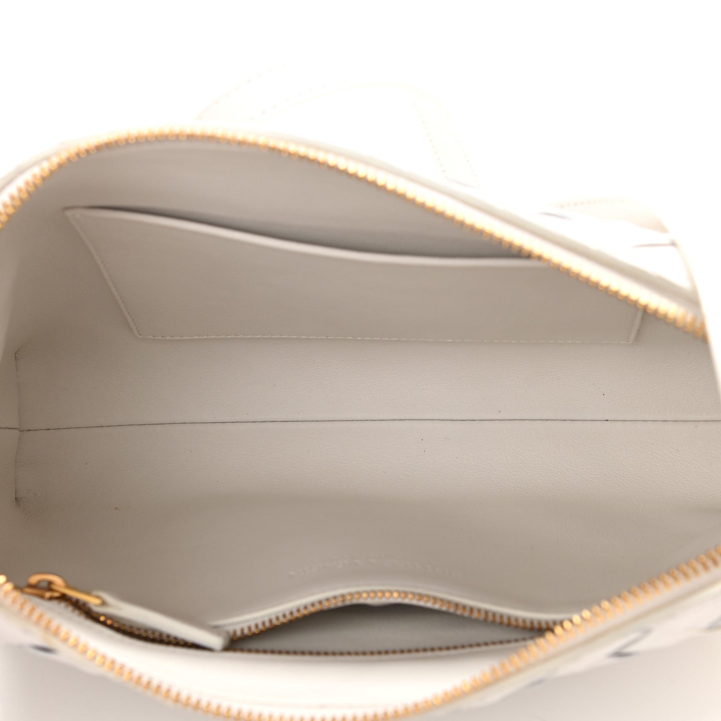 Nappa Intrecciato Crossbody White
