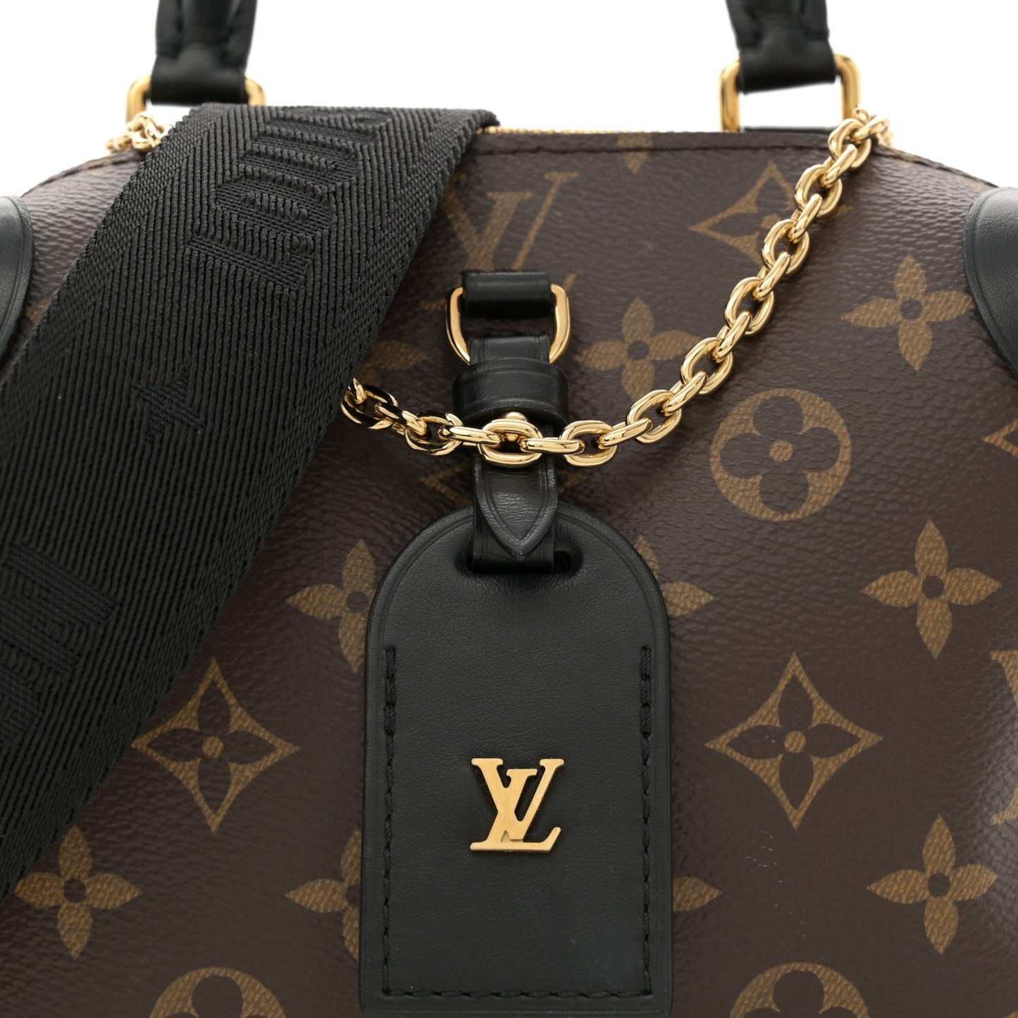 Monogram Petite Malle Souple Black