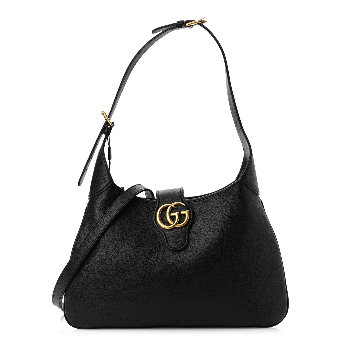 Goatskin Medium Aphrodite Shoulder Bag Black