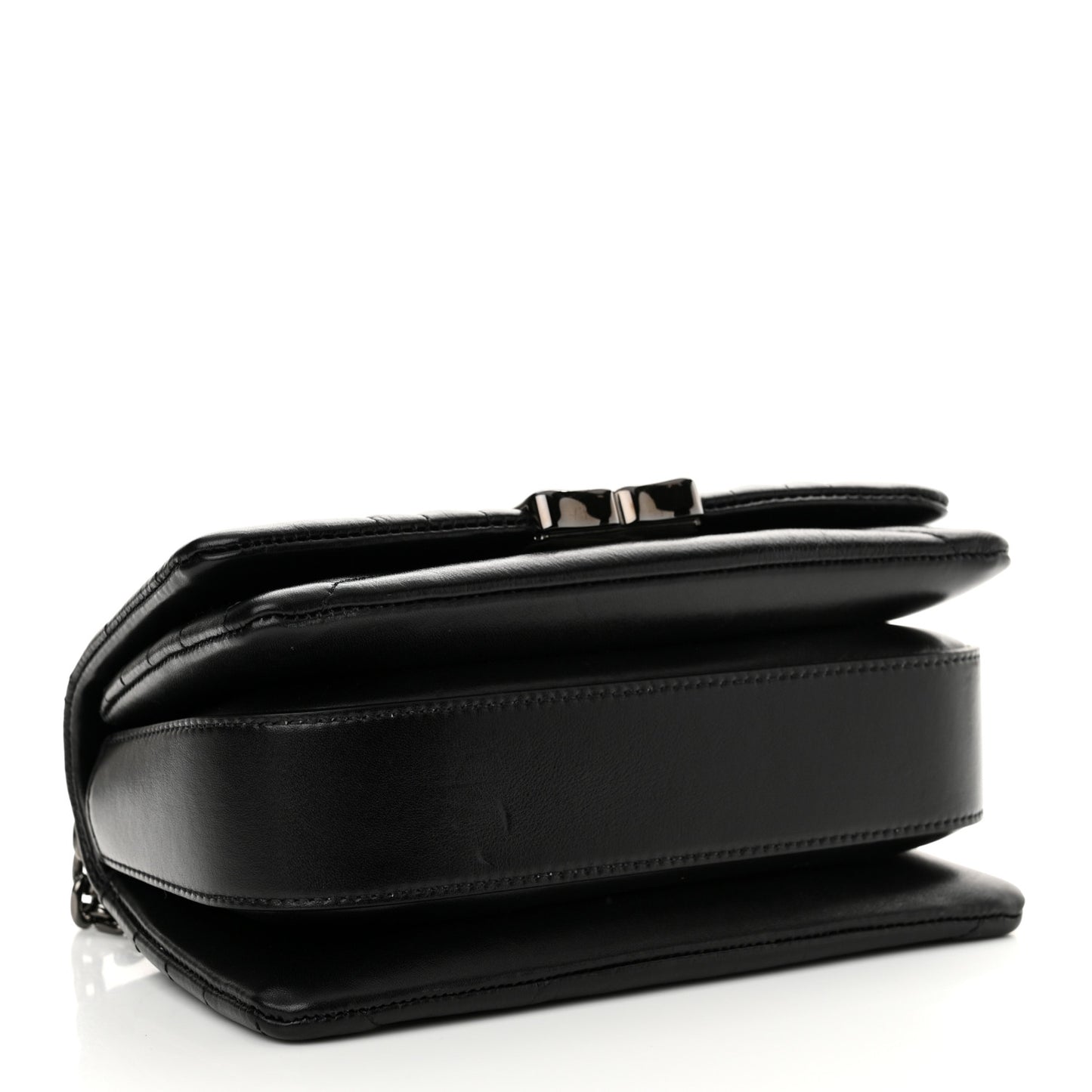 Calfskin Quilted Small 4G Shoulder Bag Black