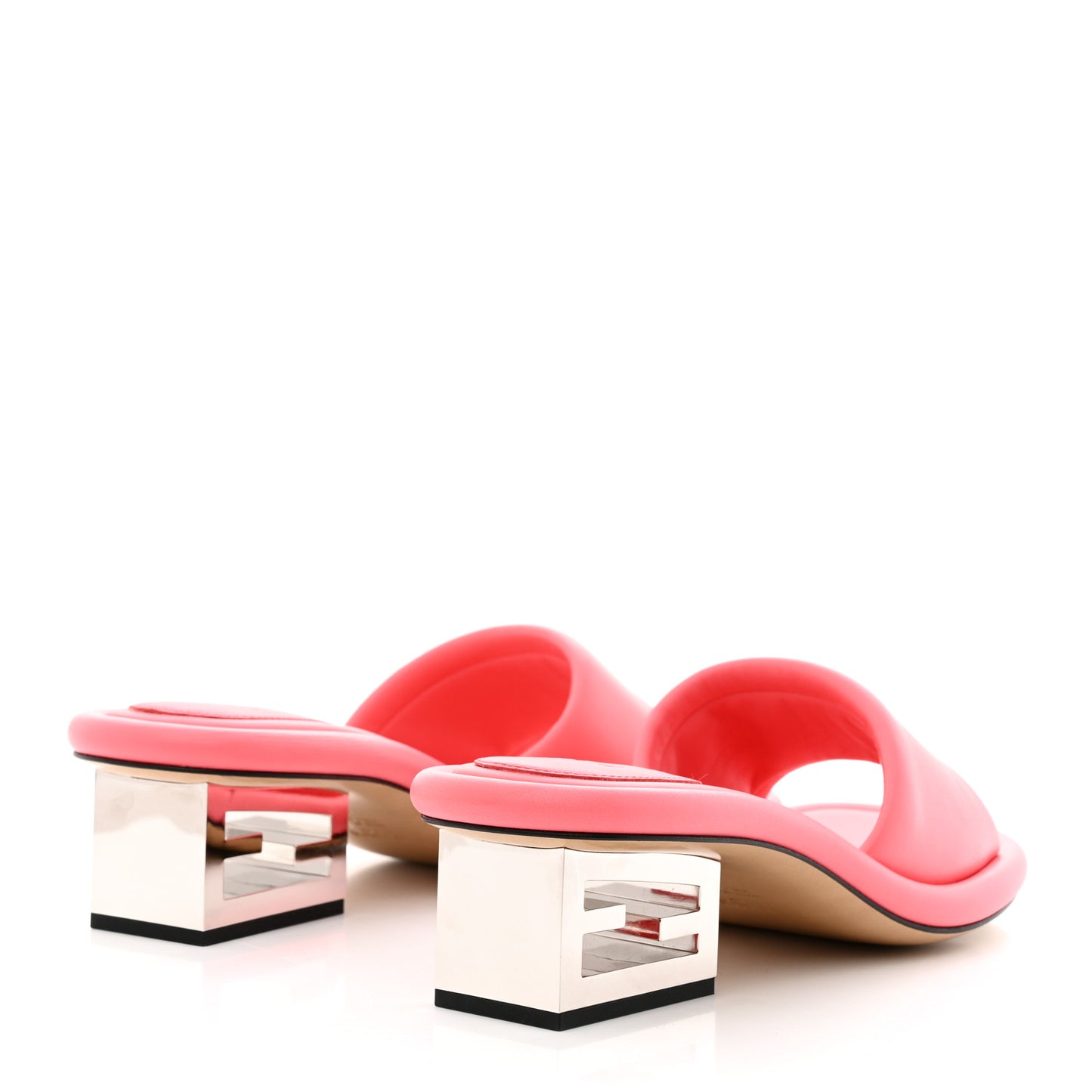 Nappa Baguette 60mm Slide Sandals 37 Kissed