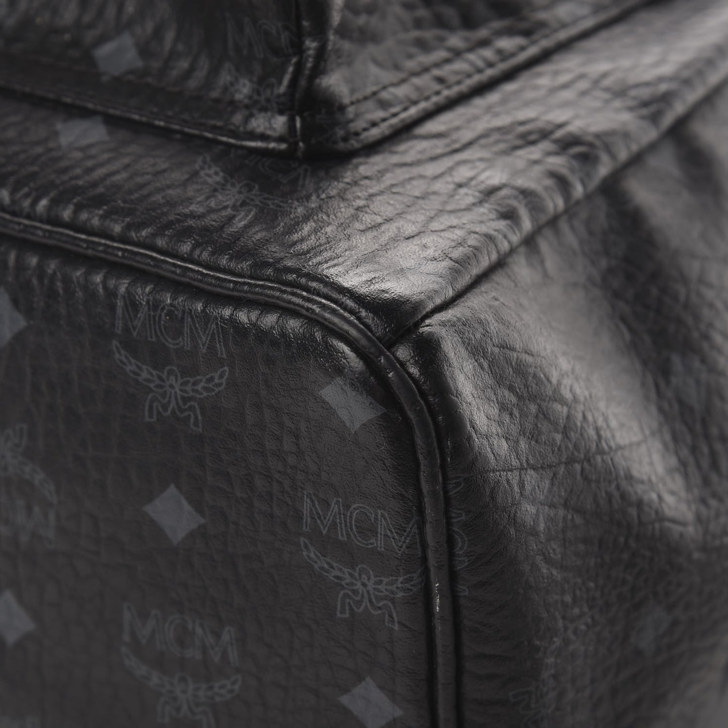 Visetos Studded Colorblock Medium Stark Brock Backpack Black