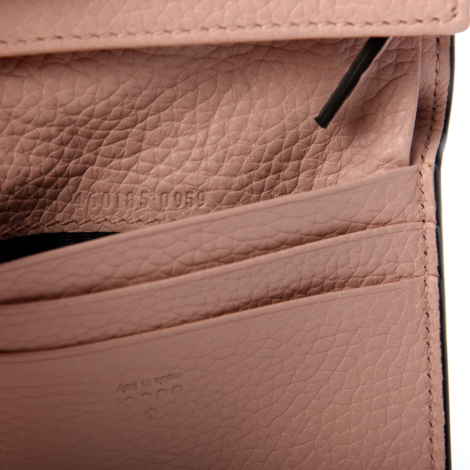 Gucci Cellarius Calfskin Blind for Love Animalier Card Case Perfect Pink 7 of 7