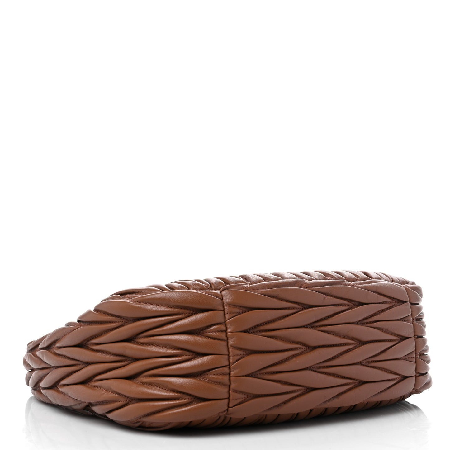Nappa Matelasse Wander Large Hobo Cognac