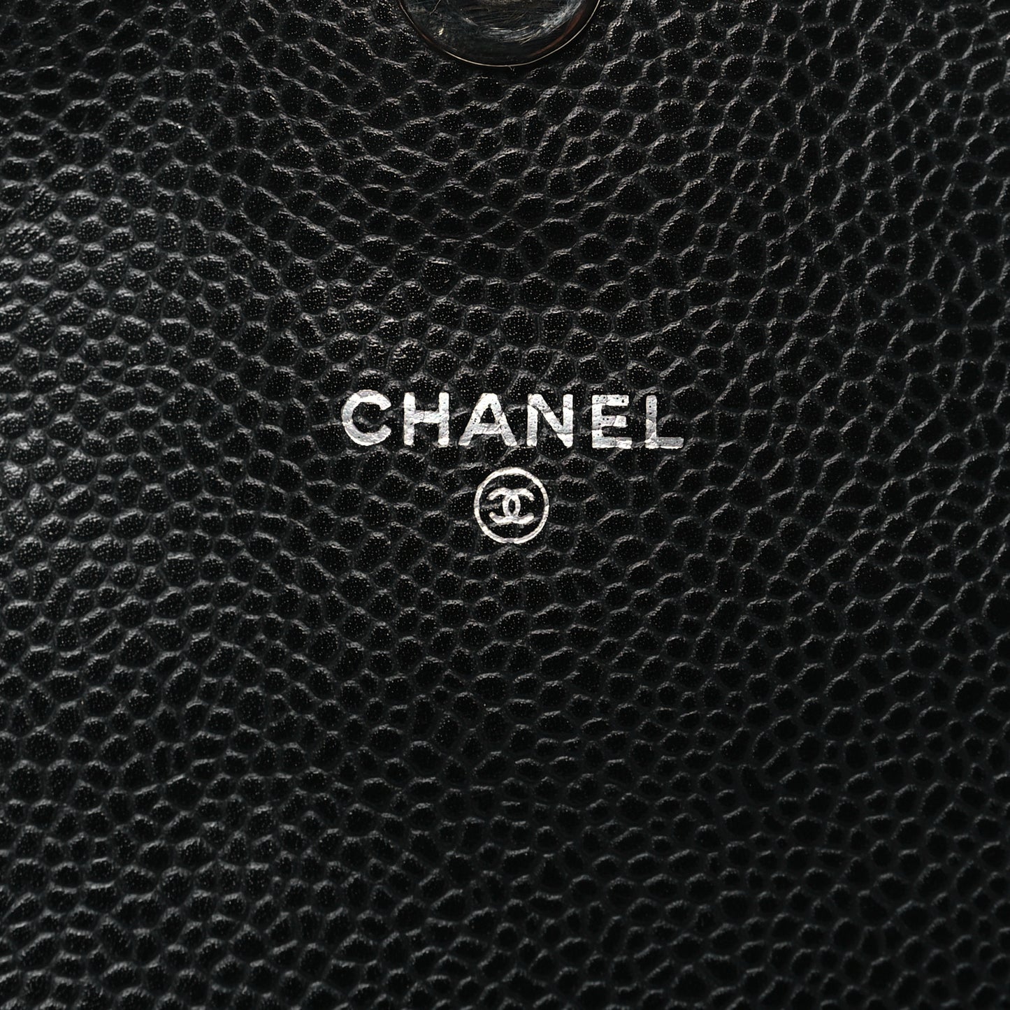 Caviar Half Moon Wallet On Chain WOC Black