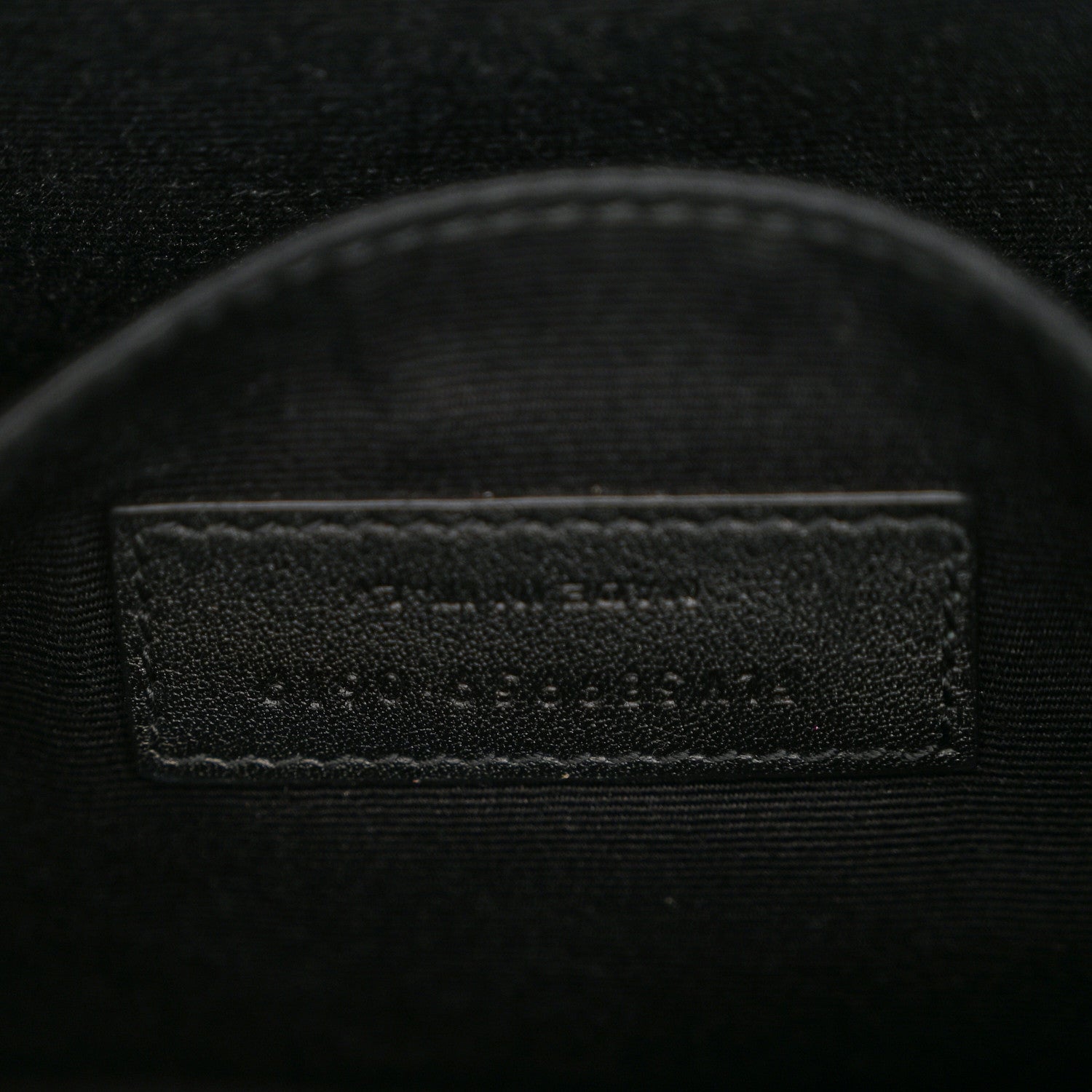 Saint Laurent Grain De Poudre Monogram Belt Bag Rouge Eros 7 of 11