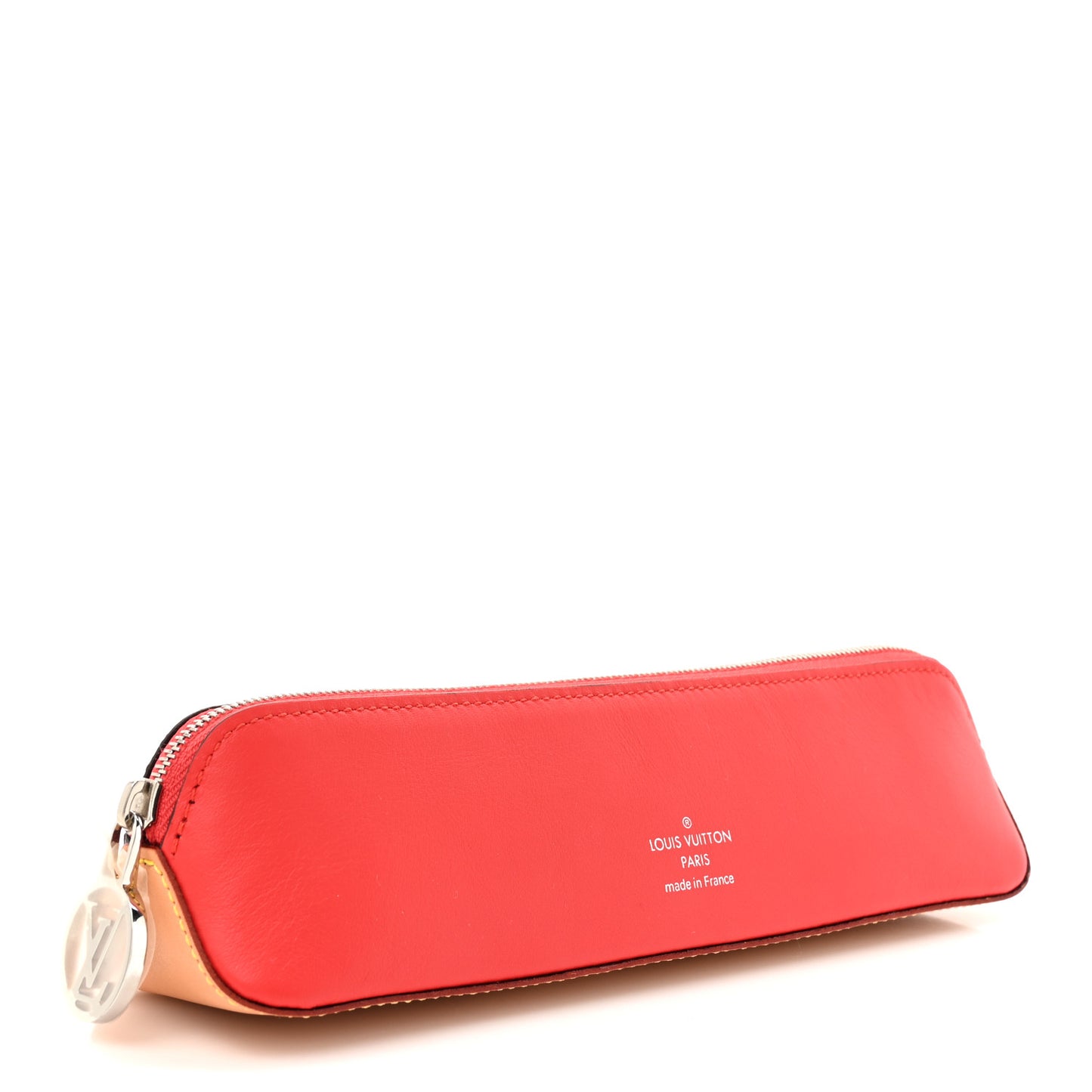 Monogram Elizabeth Pencil Pouch Rouge